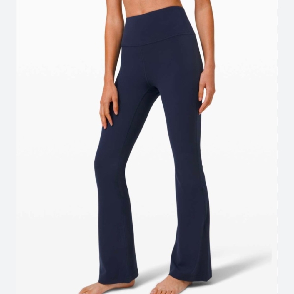 Lululemon Navy Flare Leggings
